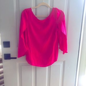 Milly silk butterfly blouse